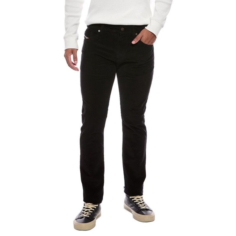 Diesel Mens Corduroy Trouser, Black
